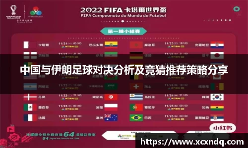 中国与伊朗足球对决分析及竞猜推荐策略分享